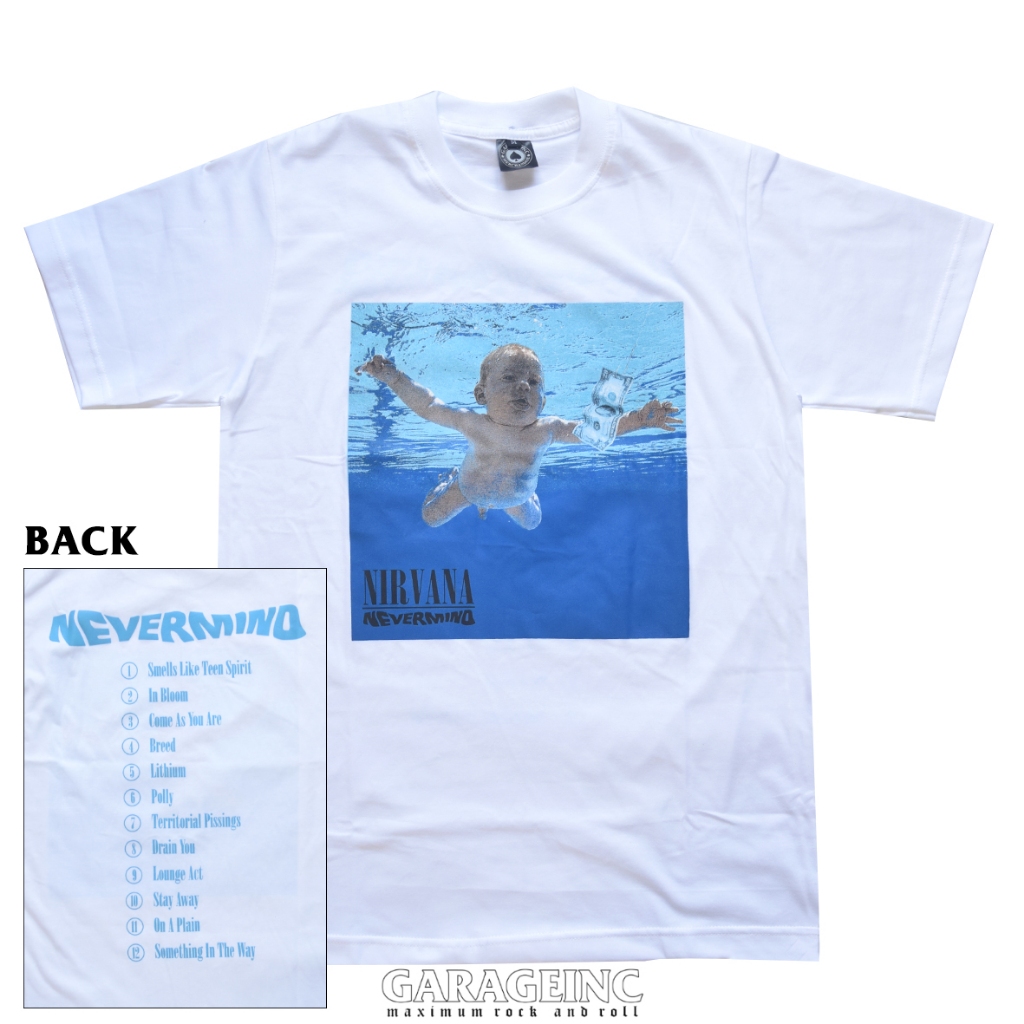 kaos band nirvana nevermind