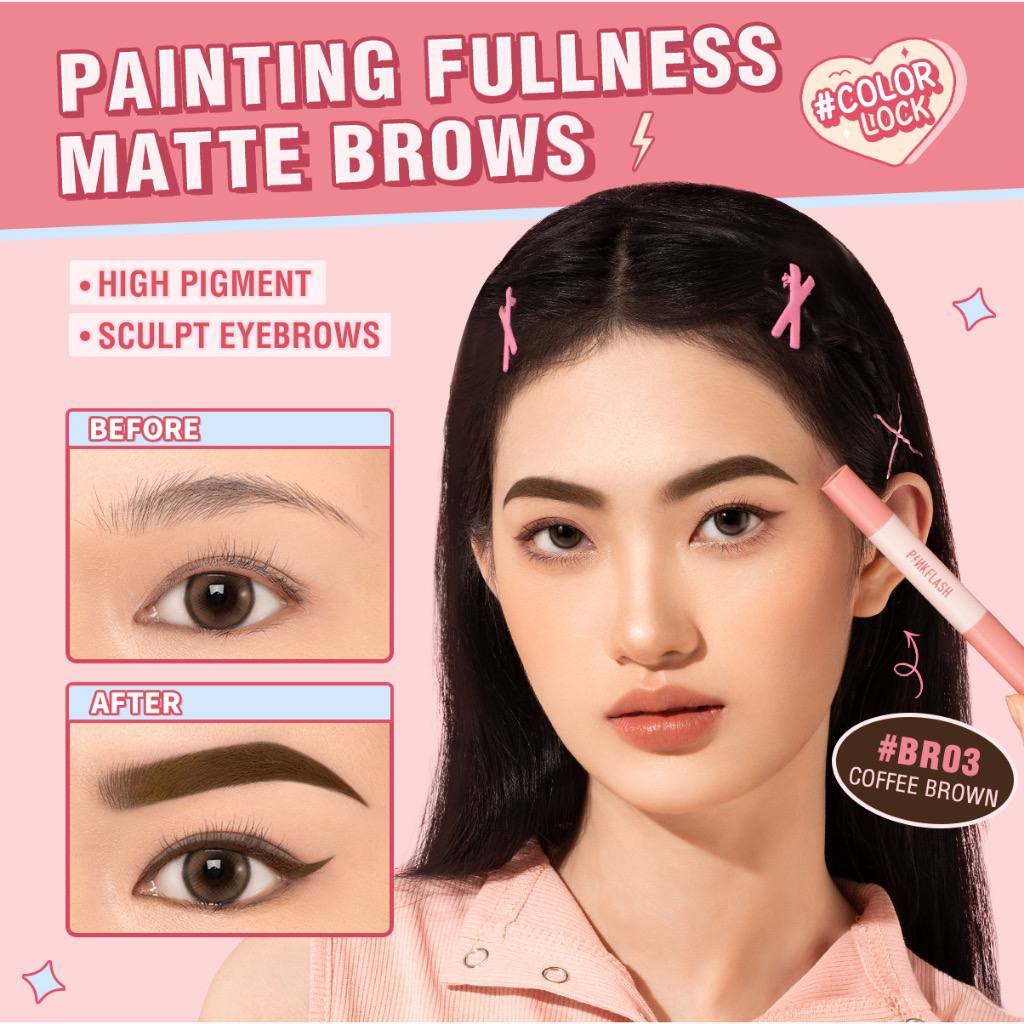PINKFLASH Smudgeproof Brow Pomade