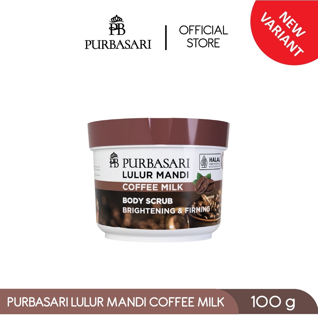 Purbasari Lulur Mandi Coffee Milk