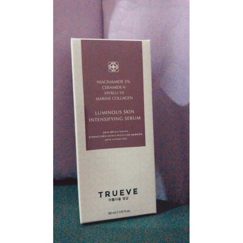 TRUEVE LUMINOUS SKIN INTENSIFYING SERUM