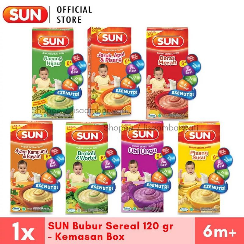 SUN BUBUR SEREAL SUSU