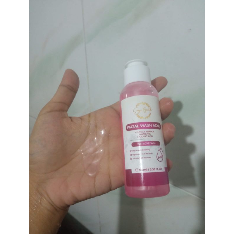 facial wash acne