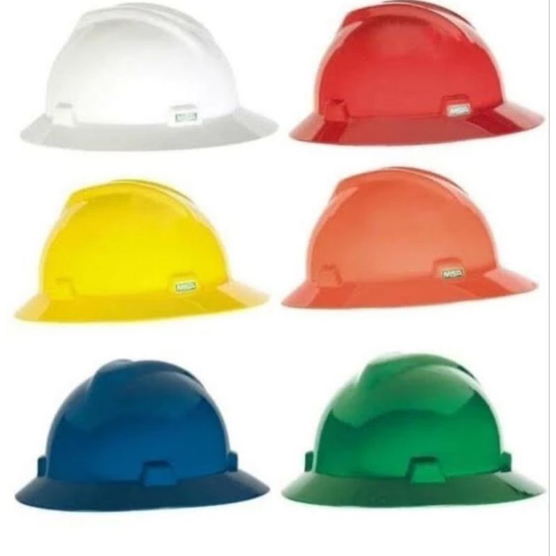 Helm Proyek MSA FULL BRIM ORIGINAL