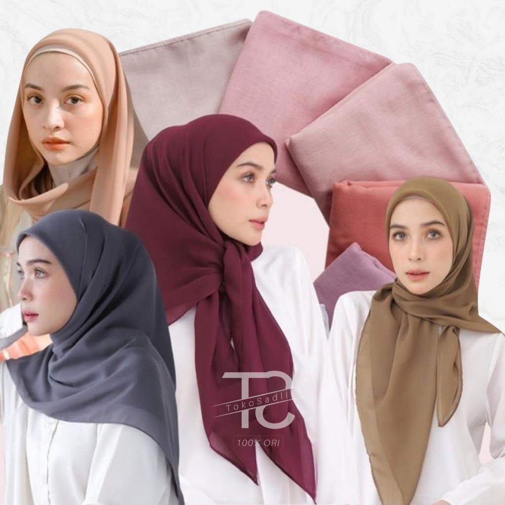 Hijab Segiempat Bella Square