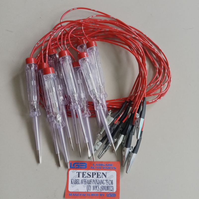 OBENG TESPEN  KABEL ACCU