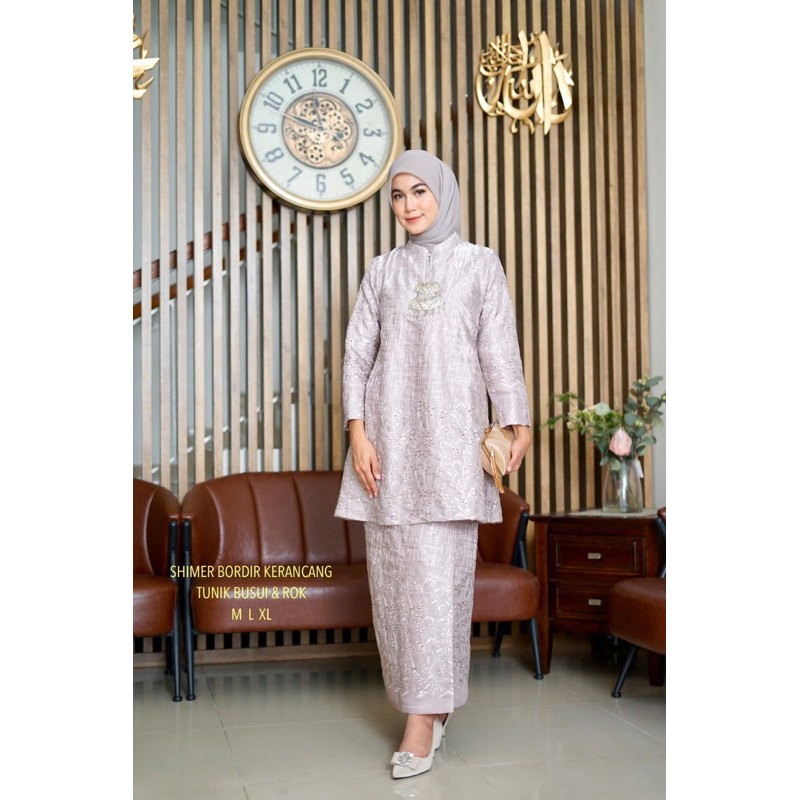 Oneset Raya ( baju + rok)