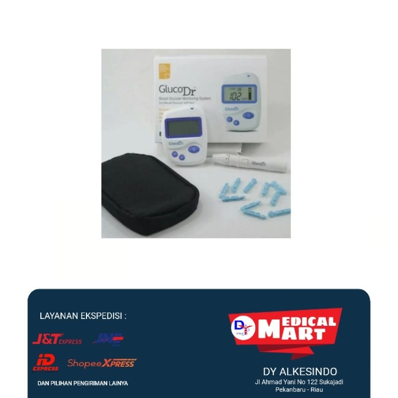 Alat Cek Gula Darah GlucoDr Bio Sensor
