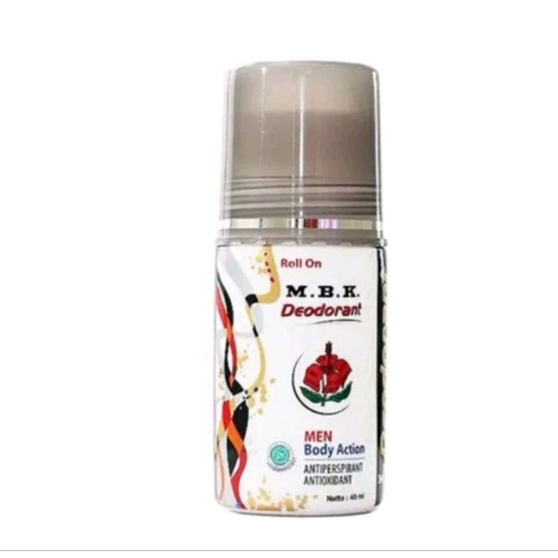 MBK Deodorant Roll On 40ml Men Grey