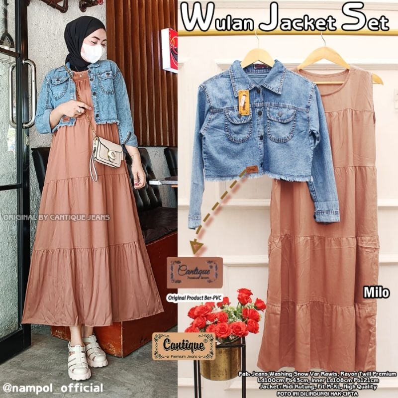 Wulan jacket set by cantique