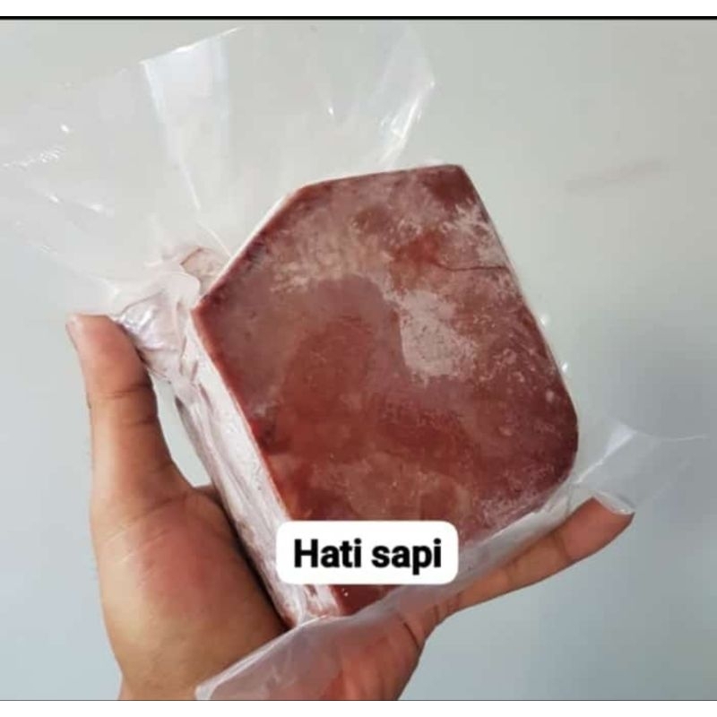 Hati Sapi mentah 250 - 500 gram