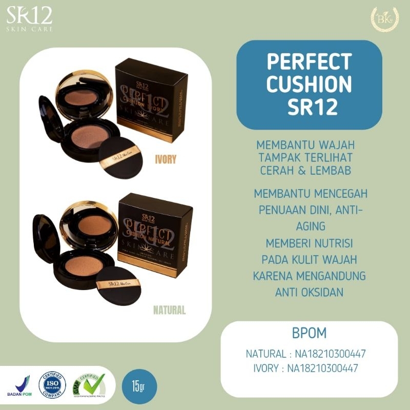 SR12 PERFECT CUSHION 15GR FULL COVERAGE