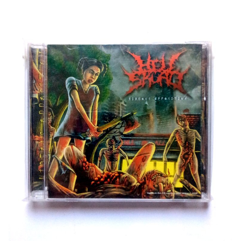 [ ORIGINAL ] CD - HELL SKUAD - HIDEOUS OPPOSITION