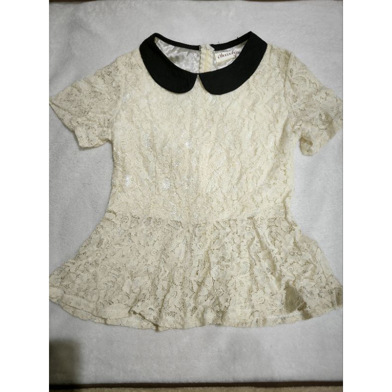 PRELOVED ATASAN PEPLUM CHOCOCHIPS