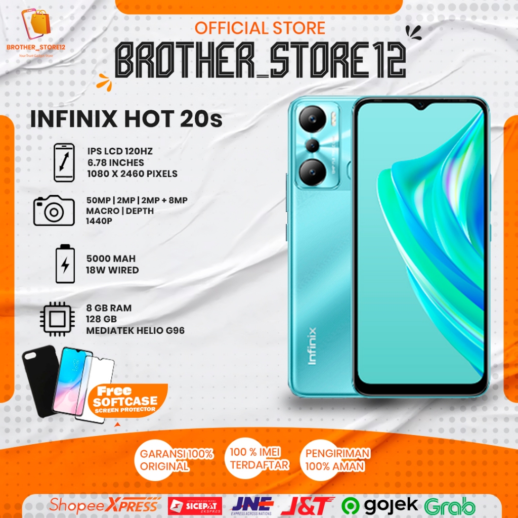 infinix hot 20s fulset mulus