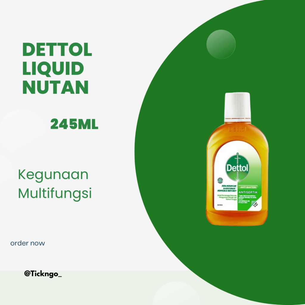 DETTOL LIQUID NUTAN 245ML