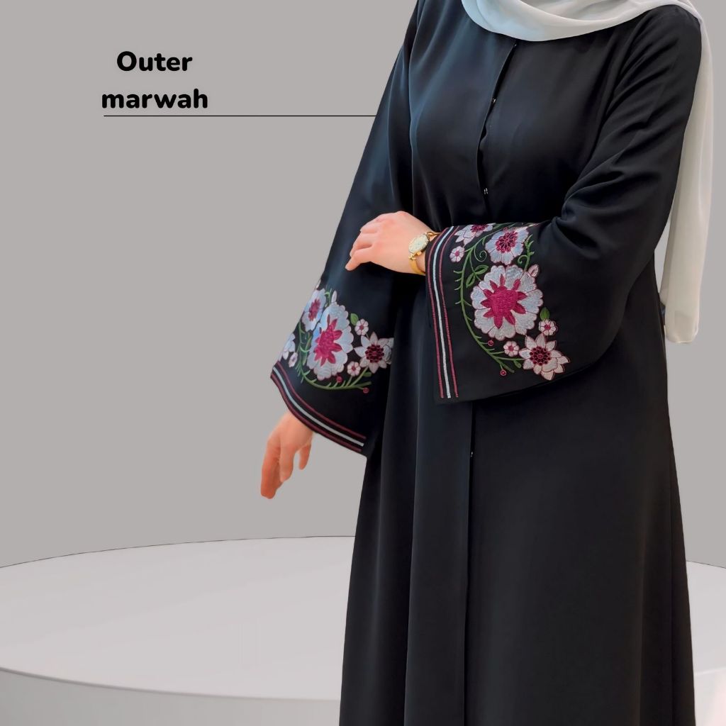 ABAYA OUTER MARWAH ALKHATIB COLLECTION