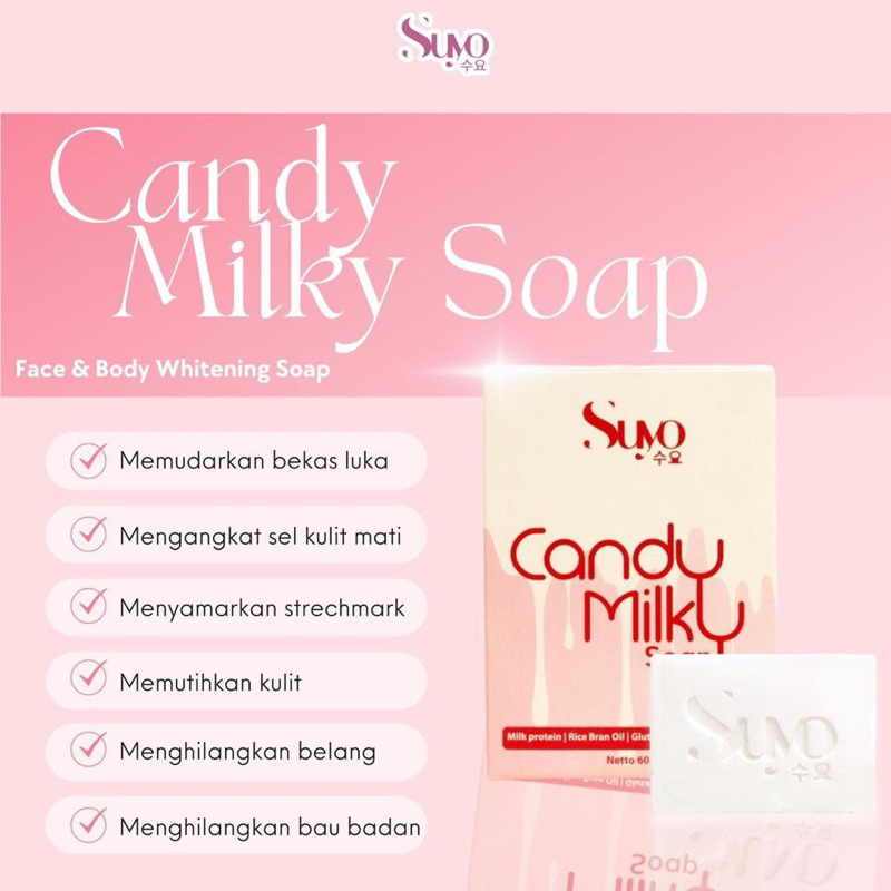 Suyo Sabun Candy Milk