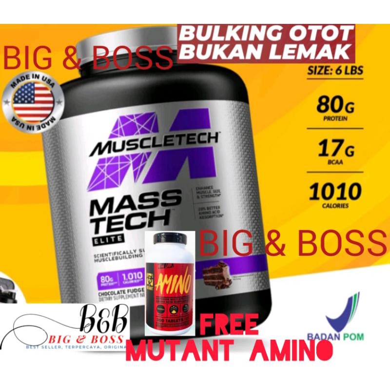 Muscletech Masstech Elite 6 Lb