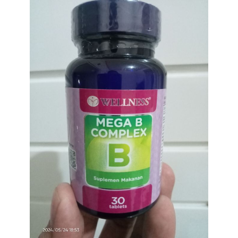 Wellness Mega B Complex Isi 30