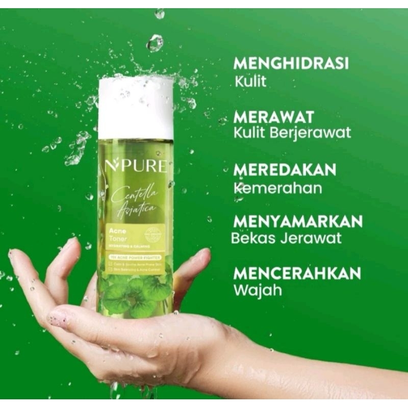 NPURE ACNE TONER 30ML CENTELLA ASIATICA