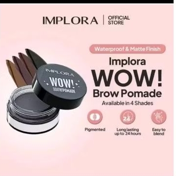 [DS] IMPLORA Pomade alis medium brown implora wow brow pomade