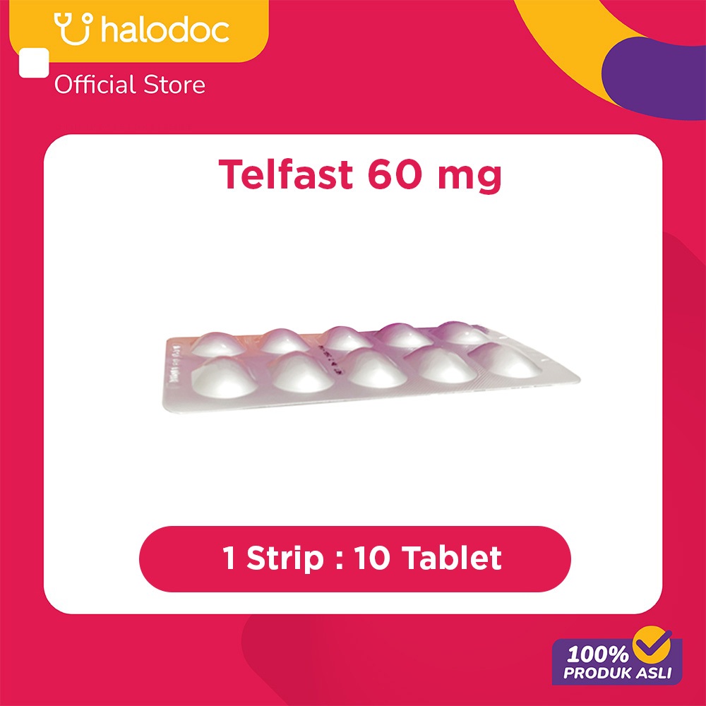Telfast 60 mg 10 Tablet