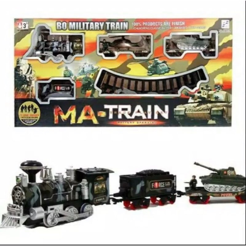 Mainan Kereta Militer MA-Train