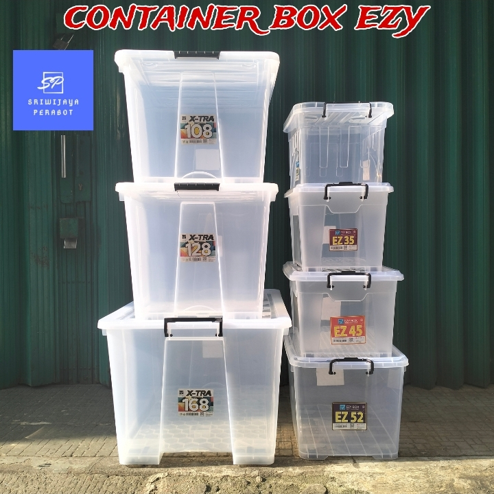 Ay00! CONTAINER BOX EZY CLEAR BOX PLASTIK EZY X-TRA
