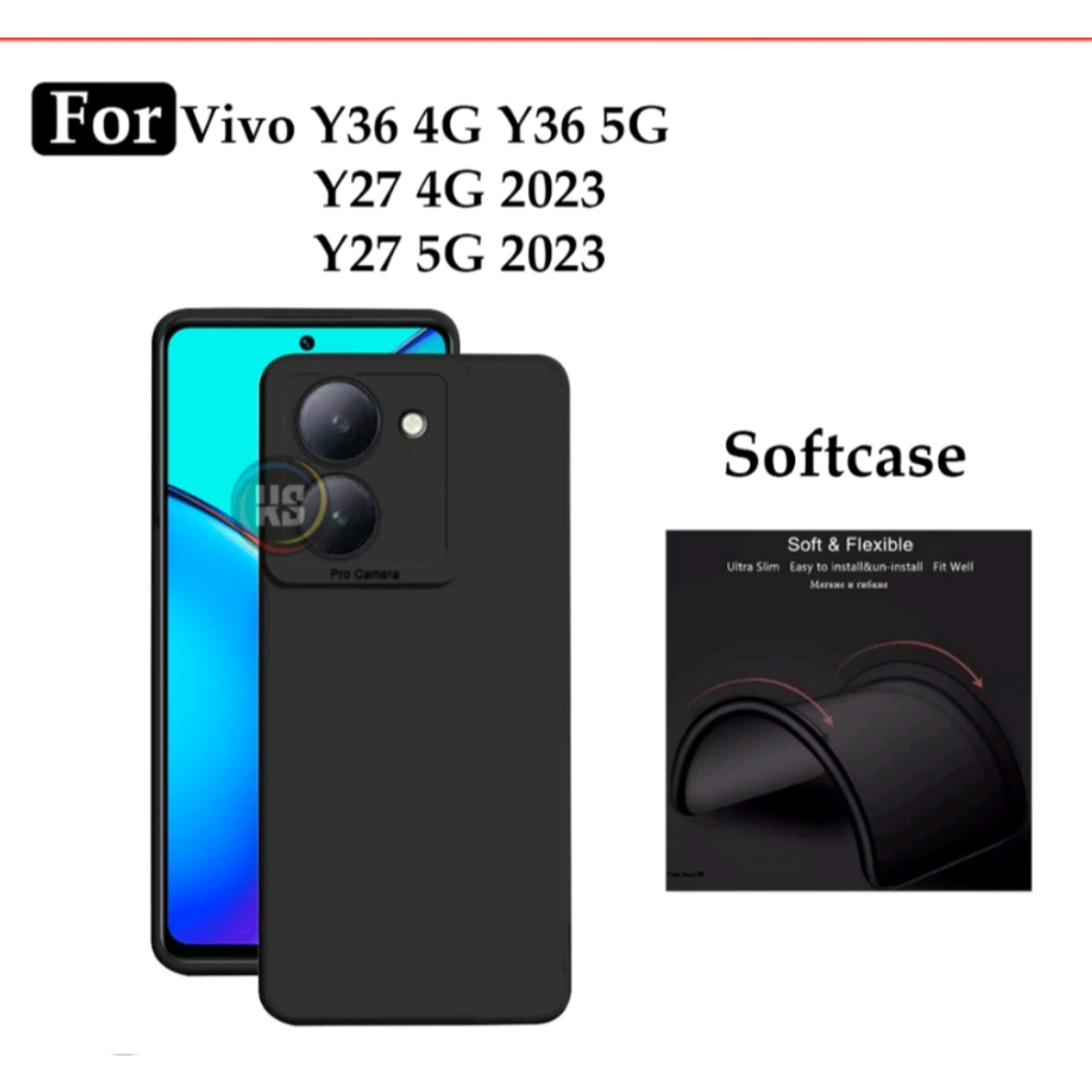 Case Vivo V23E Softcase Candy Makaron Protect Camera TPU