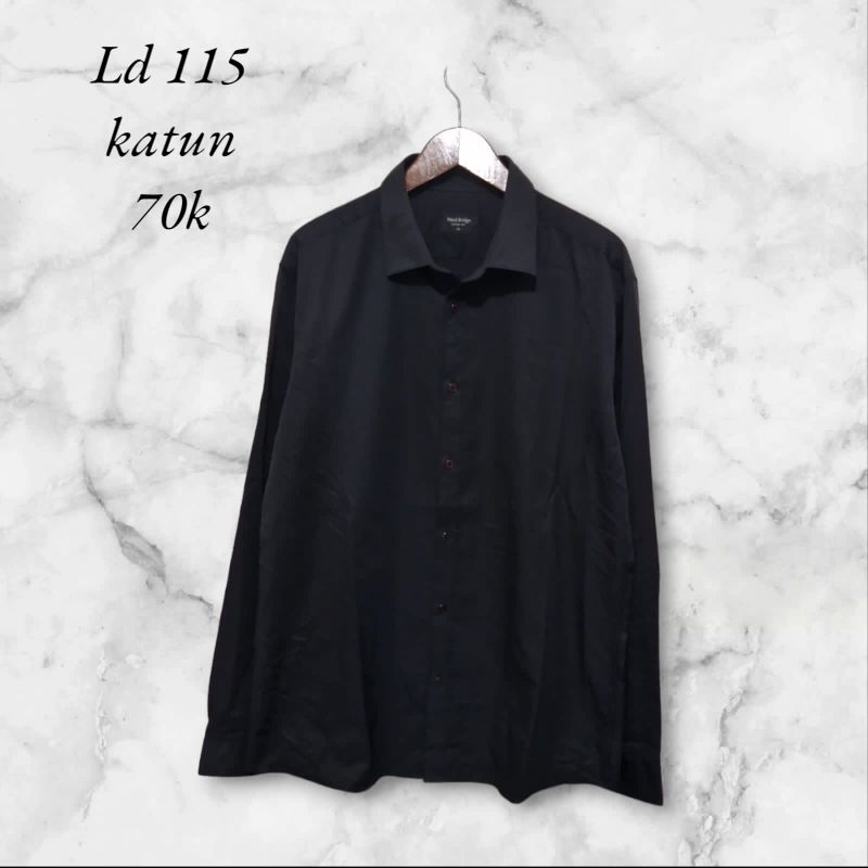 kemeja katun preloved