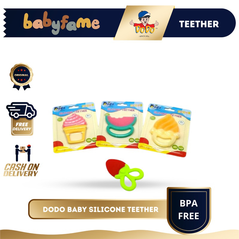 DODO SILICONE TEETHER