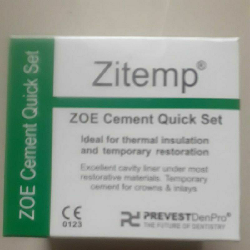 Zitemp Zoe Cement Quick set
