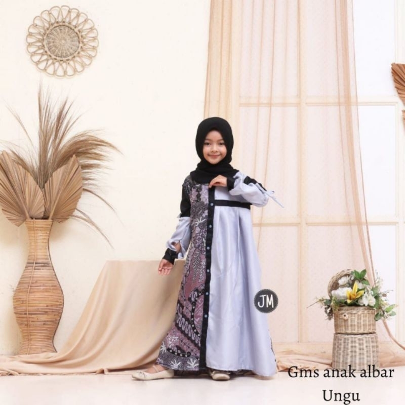 Batik Gamis Anak Anak