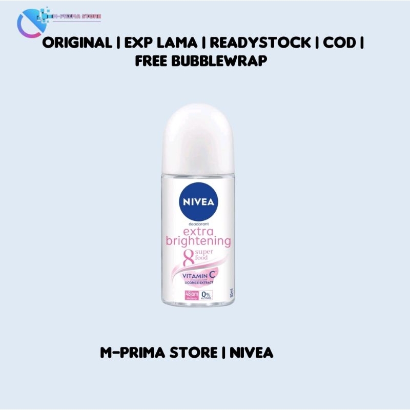 NIVEA ROLL ON EXTRA BRIGHTENING | 50 ML