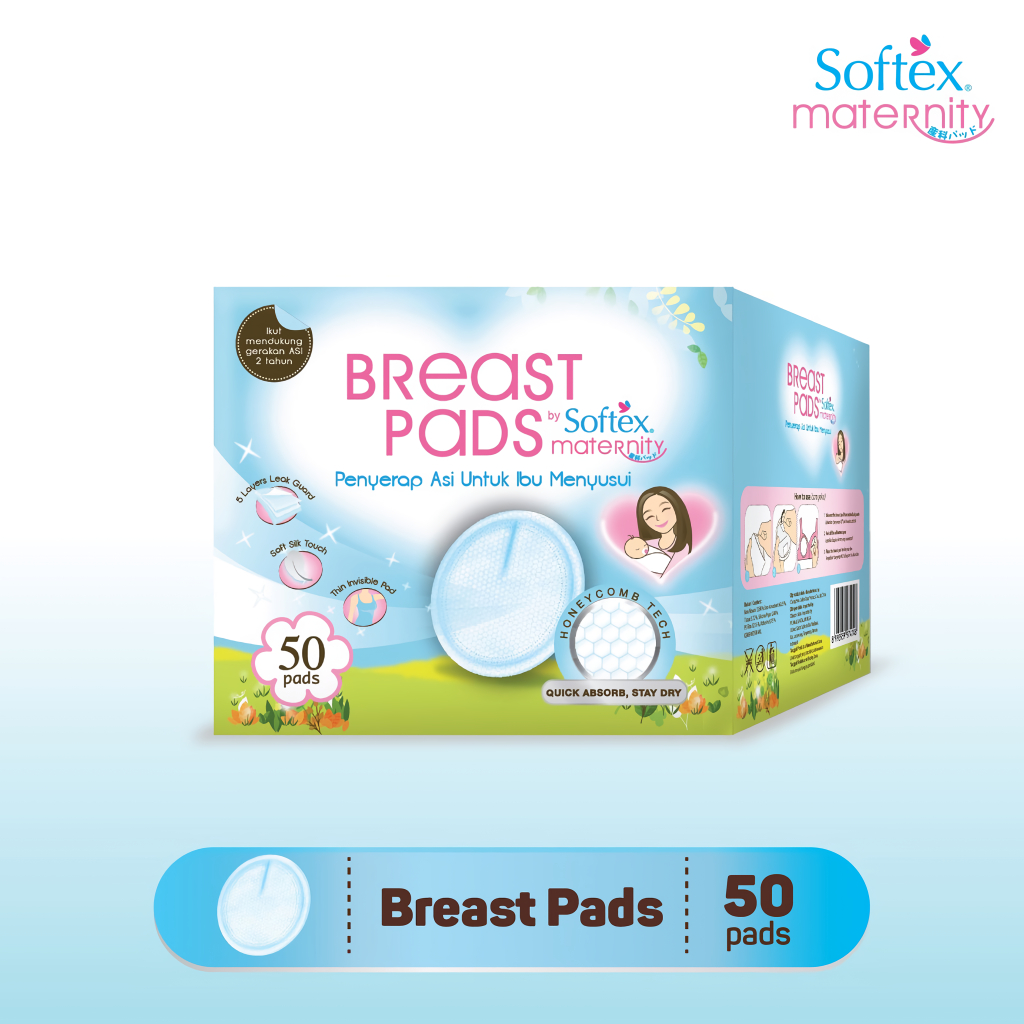 Bantalan ASI | Breastpad Softex Maternity isi 50pcs