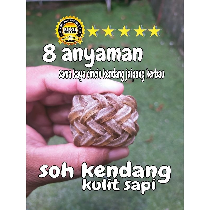 SOH CINCIN KENDANG KULIT SAPI SATUAN