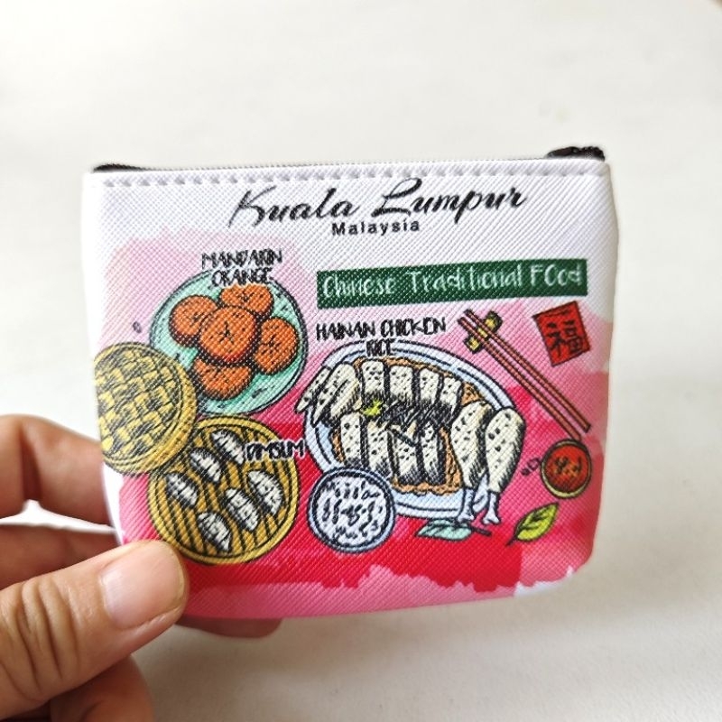 DOMPET KOIN MOTIF MAKANAN