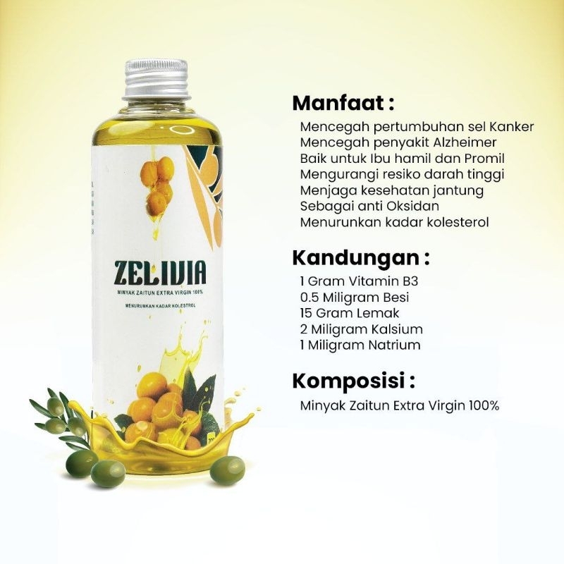 Zelivia ukuran kecil 100ml