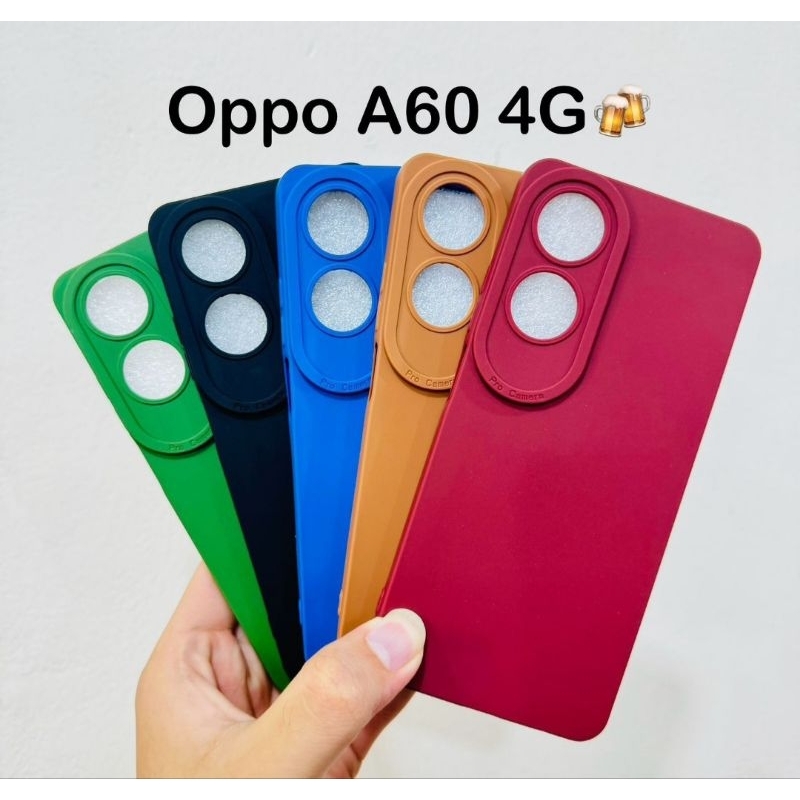 Softcase Silikon Case Pro Camera Oppo A60 4G