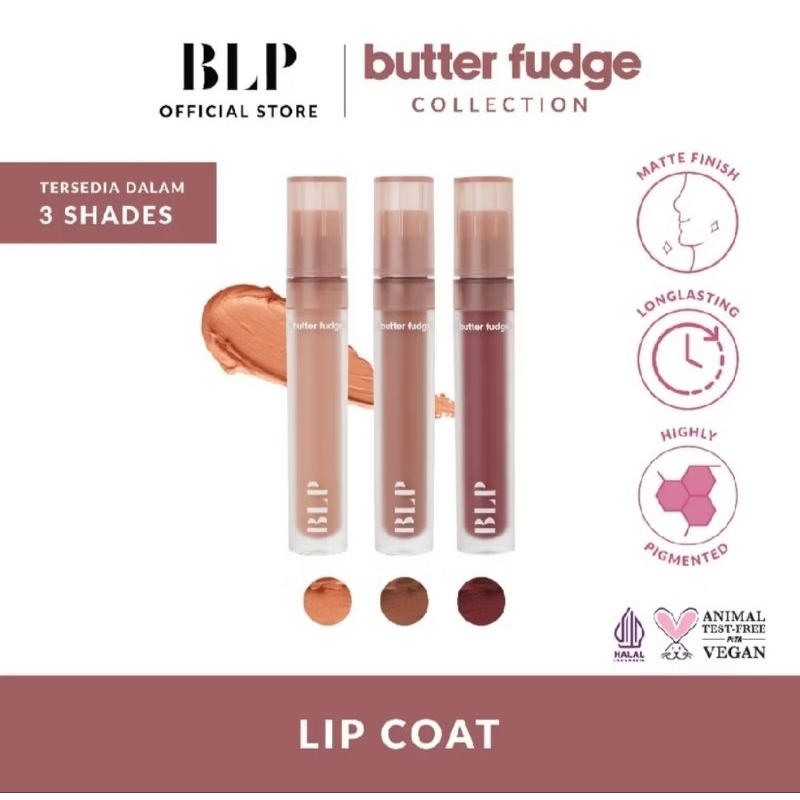 BLP LIP COAT BUTTERFUDGE COLLECTION