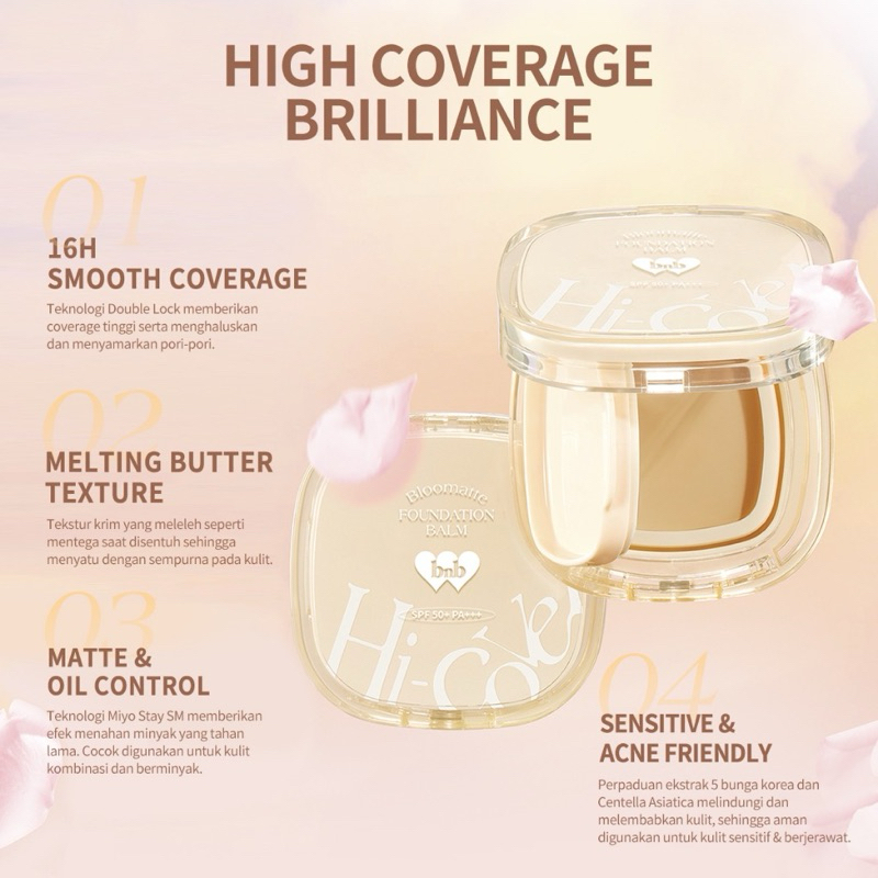 Bnb Bloomatte Foundation Balm