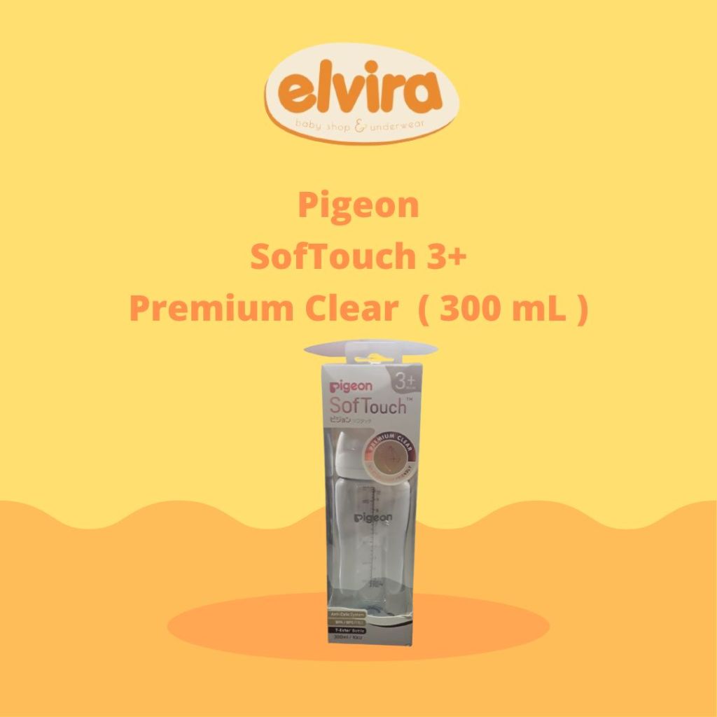 Pigeon SofTouch 3+ Premium Clear