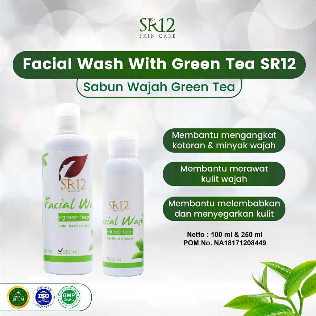 Facial Wash Green Tea SR12