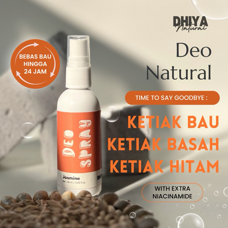 DHIYA NATURAL DEODORANT SPRAY