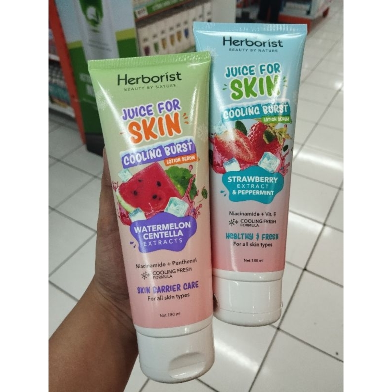Herborist Lotion Serum Cooling Brust