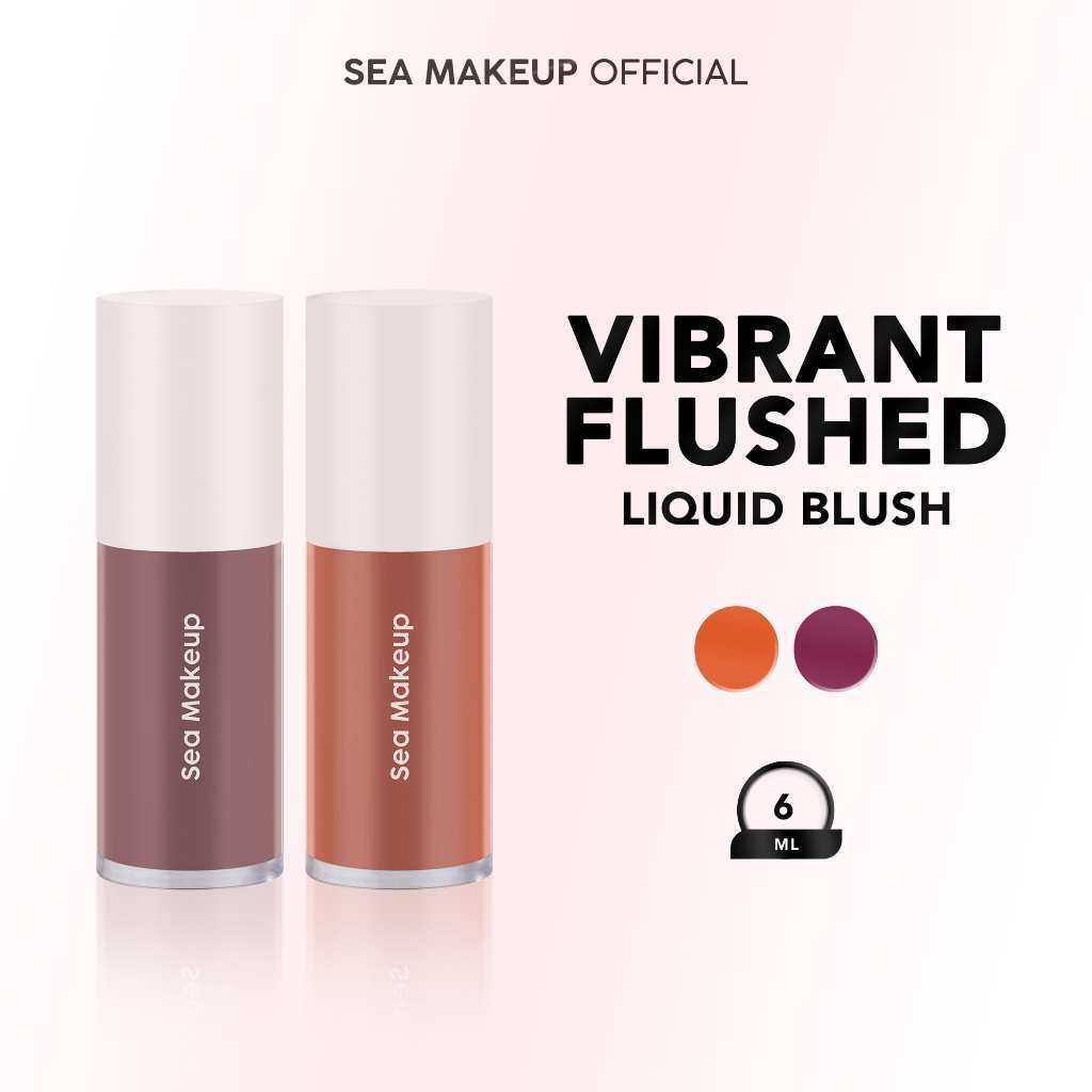 SEA MAKEUP - Vibrant Flushed Liquid Elixir Blush