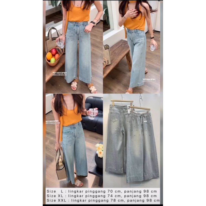 celana jeans kulot
