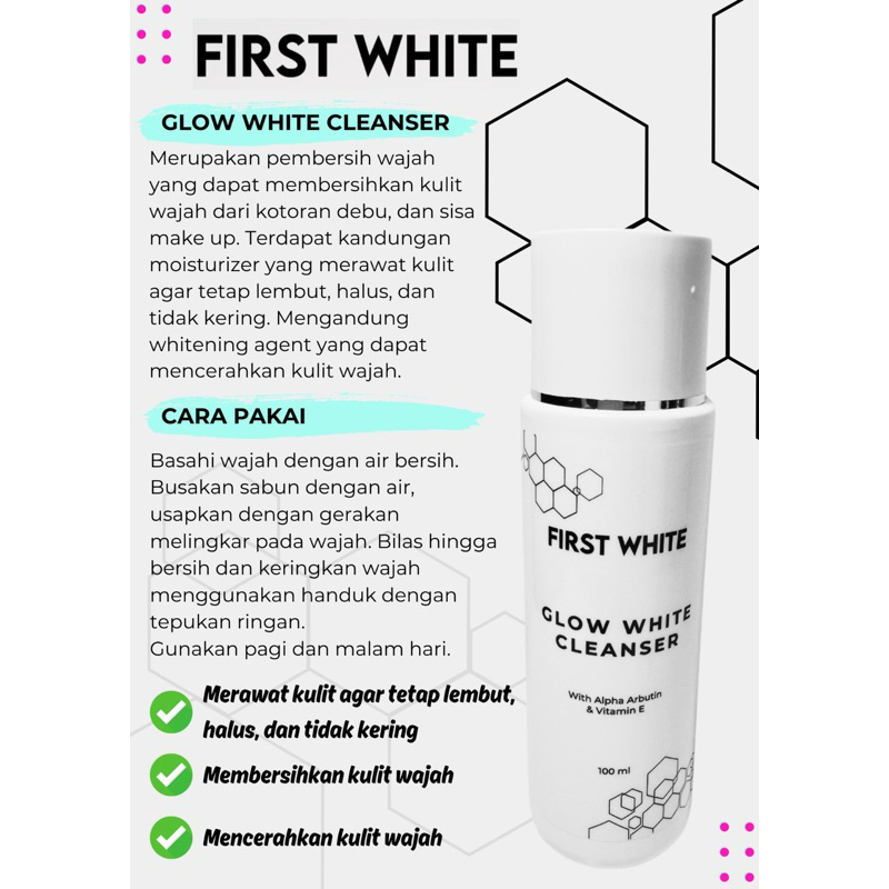 First White Glow White Cleanser