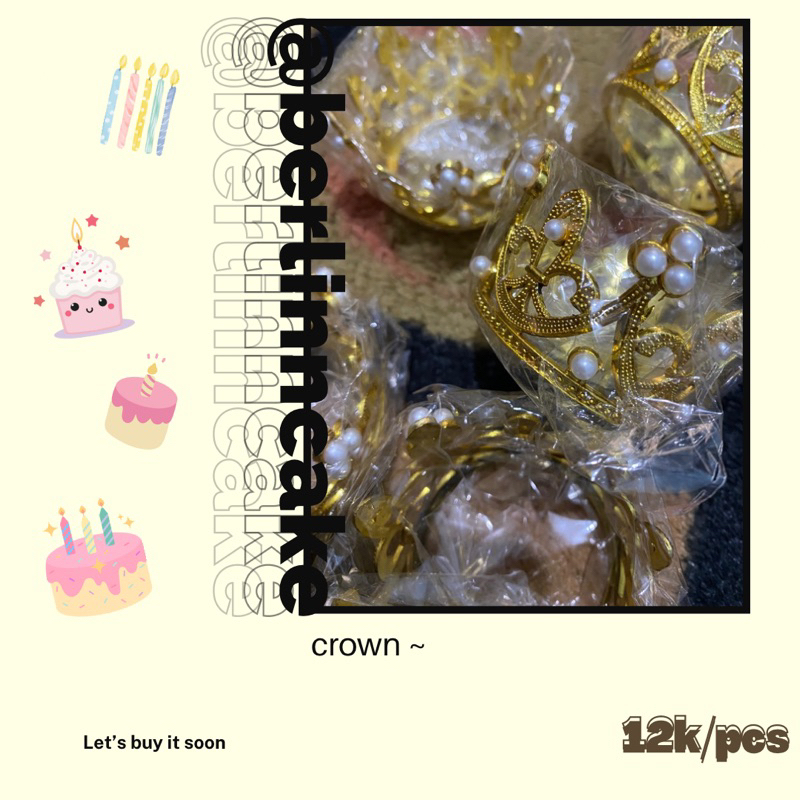 Mahkota kue by berlinncake