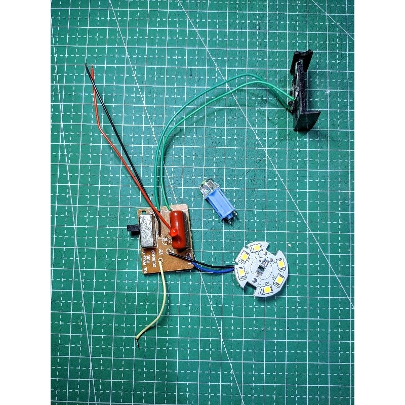 Modul Mesin Cas + LED Senter & Emergency
